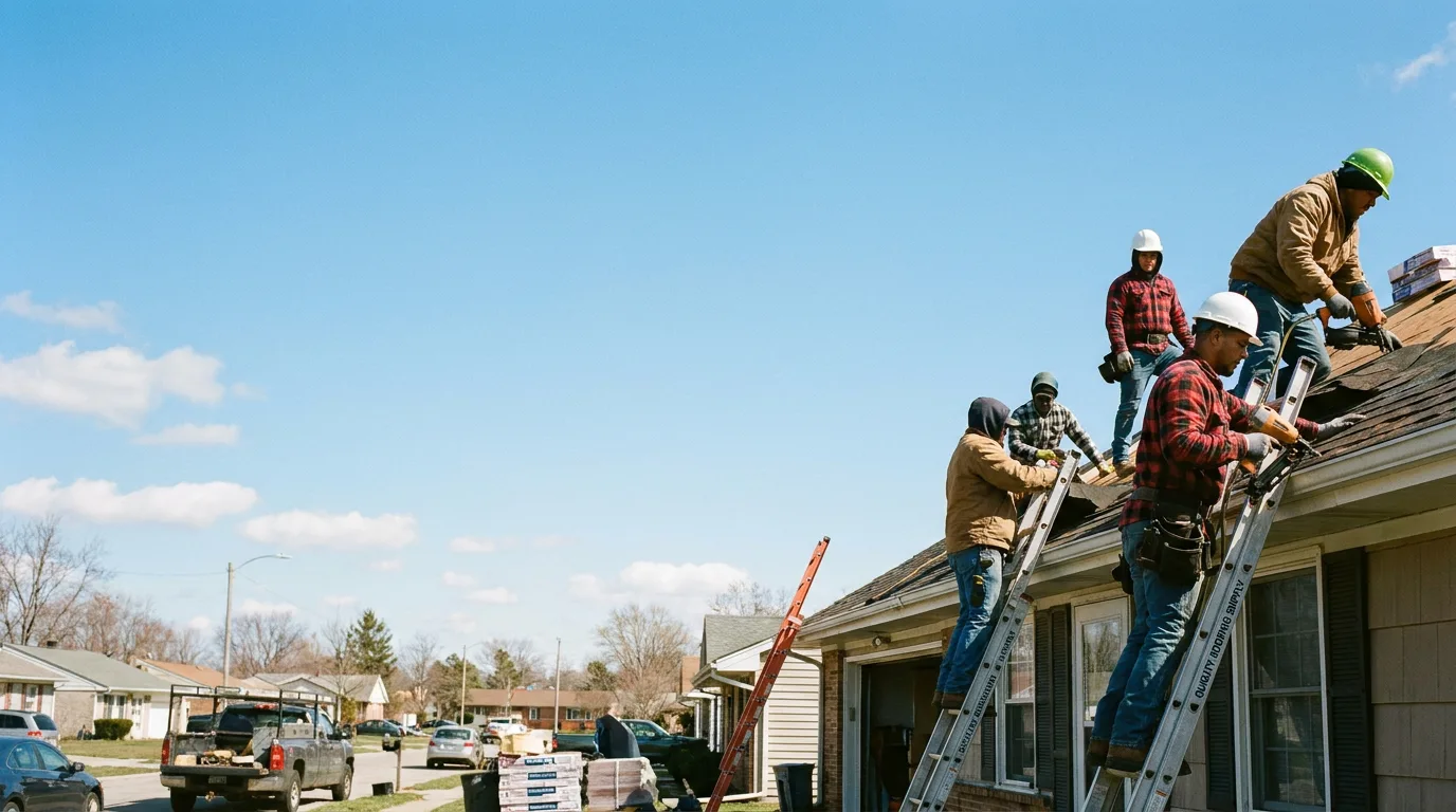 Roofing in Hinckley, IL near me